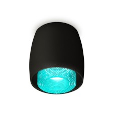 Lumber of the invoice with composite crystal Ambrella Light, XS1142023, MR16 GU5.3 LED 10 W, color black sand, blue
