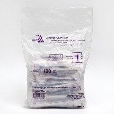 Шприц инсулиновый MEDWAY U-100 1 мл с иглой 0,45*12 мм (26Gx1/2")