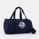 Sports bag with lightning, external pocket, suitcase holder, blue color