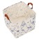 Basket for toys "in space" 30x30x30 cm