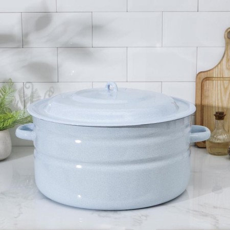 Enameled tank, 18 l, induction, color mix