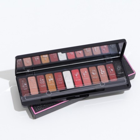 Palette of shadows for eyelids, 12 colors-2