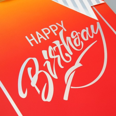 Gift package, packaging, “Happy Birthday”, 30.5 x 25.4 x 12.7 cm-5