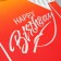 Gift package, packaging, “Happy Birthday”, 30.5 x 25.4 x 12.7 cm