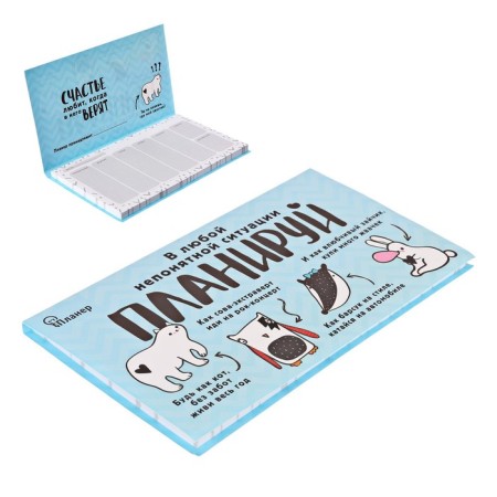 Planer with tear -off sheets "Plan in any incomprehensible situation"-1
