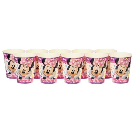 A glass of paper, "Happy Birthday!", 250 ml, Minnie Mouse-2