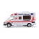 Metal “ambulance” machine, inertial, light and sound effects, scale 1:48