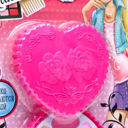 Cosmetics set for the girl "Heart"-2