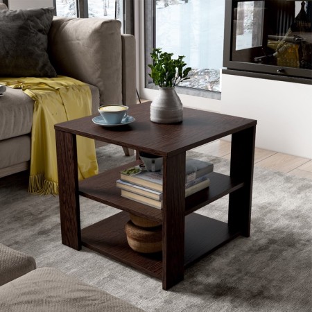 Largo table, coffee, 500x500x453, wenge