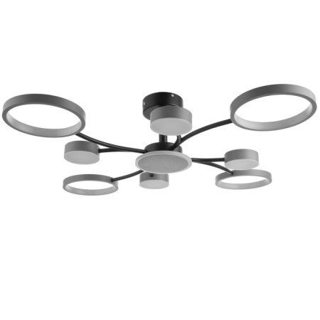 Causteen with PDU 2299/9GR LED 176W 3000-6000k gray 88x88x18 cm Bayerlux