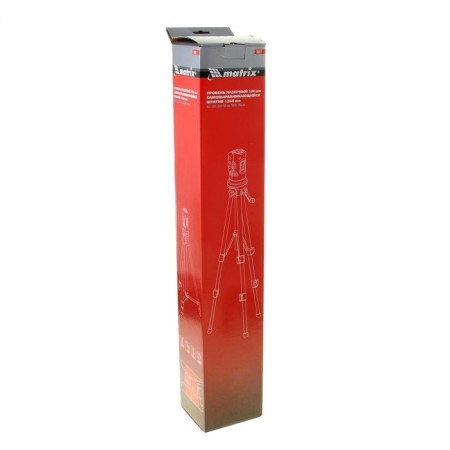 Laser level Matrix, up to 10 m, a tripod 1260 mm, self -leveling-2