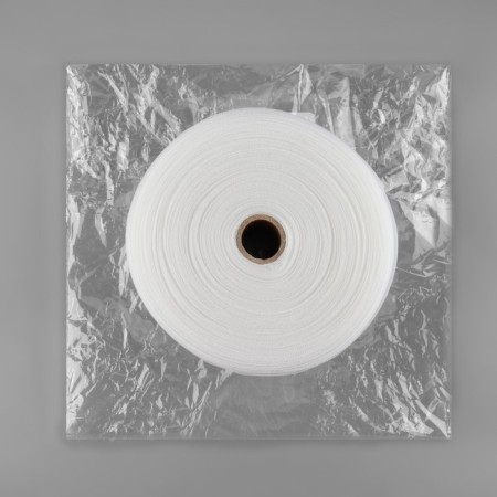 The curtain tape is pipe, organza, 10 cm, 50 ± 1 m, the color is transparent-5