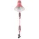 E27 desktop lamp, pink on the clamp