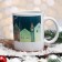 Mug "Family Happiness!" couple, Christmas tree, 320 ml