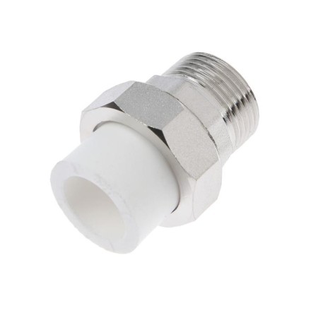 Combined clutch OTMO, detachable (American), D = 20 mm x 3/4 ", external threads, steel-1