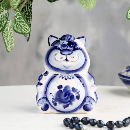 Souvenir "Cat Fedya", Gzhel