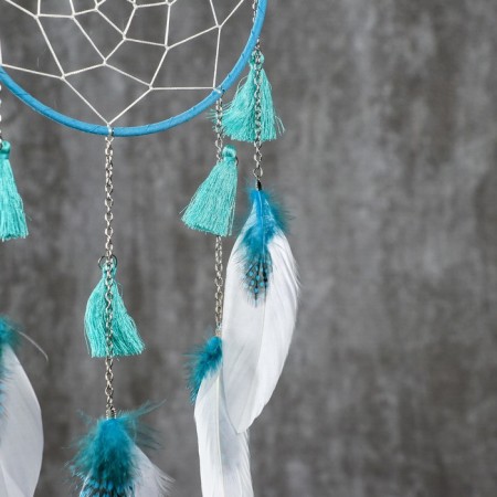 Dreams "Web with brushes, turquoise" 40x15 cm-3