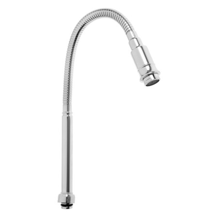Pour for the Zein mixer, 3/4 ", flexible, stainless steel, 48 cm, chrome-2