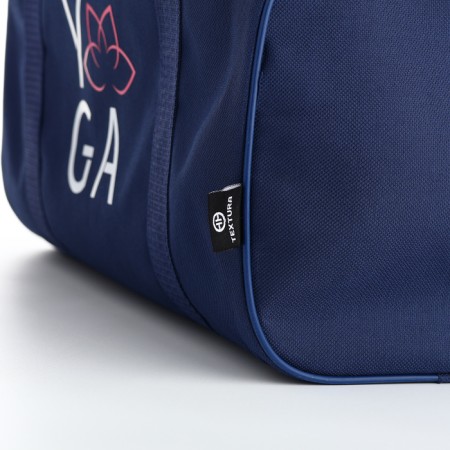 Female sports bag, textura, small size, blue color-9
