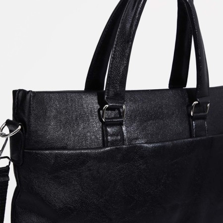 Male bag, black color-3