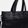 Male bag, black color