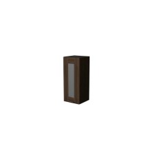 Cabinet hinged Kira 300x300x720 with a wenge showcase/quado shimo dark