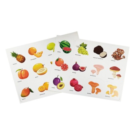 Board developing game "Smart Sorter" Fruits, Berries, Vegetables, Mushrooms "-8