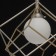 Lamp "Prism", 7W LED 3000k 560lm, nickel color, bronze