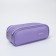 Cosmetic bag 2x Style, 21*7*8, 2 Potod on zippers, purple
