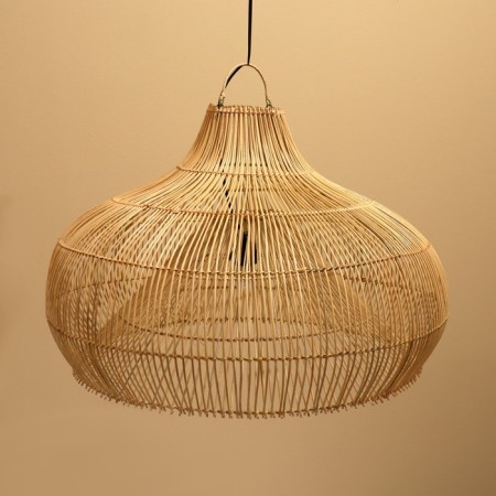 Ceiling Lamp from a rattan "Handra", 1 × 120 W, E27, 70 × 70 × 50 cm-2