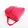 Women's backpack made of artificial leather with lightning, 2 pockets, color fuchsia