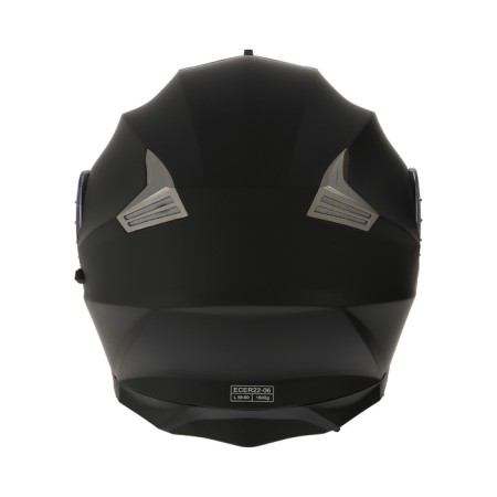 Modular helmet with two visors, size L (59-60), model-BLD-160E, black matte-9