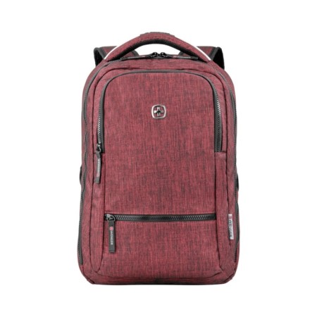 Youth backpack Wenger, 41 x 26 x 19 cm, 14l, ergonomic back, burgundy
