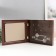 Key closed "Birch" 26.5x31.5 cm nut