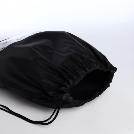 Bag for shoes on the lace, "anime", the color is black-2