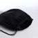 Bag for shoes on the lace, "anime", the color is black