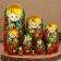 Hochloma nesting doll ", 10 puppet