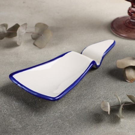 Porcelain -porcelain spoon Orrizonte, 19 × 9 cm