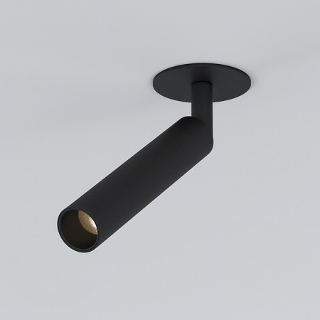 Lamp ceiling Elektrostandard, Diffe Led 5 watts, 27x27x180 mm, IP20, black color