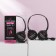 Falled headphones "Queen", model VBT 1.14, 15.5 x 21 cm