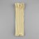 Lightning "Spiral", No. 3, detachable, automatic lock, 20 cm, beige color