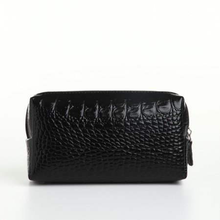 Lightning cosmetic bag, Textura, black color-2