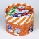 Box for Makarun tube without a window "Bear", 12 x 8 cm