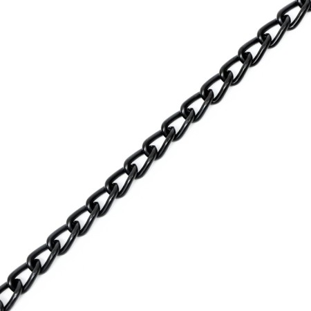 Metal leash, 120 cm x 2.5 mm, black-4