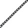 Metal leash, 120 cm x 2.5 mm, black