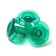 Thermal -haired construction battalion, for polycarbonate, M38, Green, 25 pcs