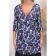 Women's tunic, size 46, blue color