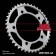 The rear star, driven JTR1797 Steel, chain 530, 41 teeth