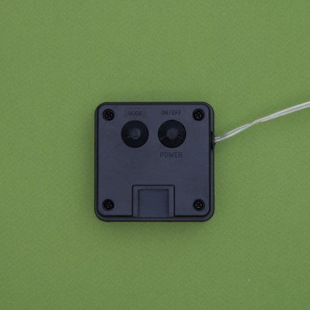 Garland “thread” 10 m dew, ip44, silver thread, 100 led, yellow glow, 2 modes, solar battery-6