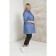 Women's tunic, size 58, blue color